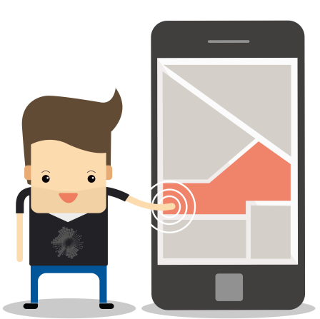 Through An Operational Picture Of The Environment , - Cartoon (448x447)