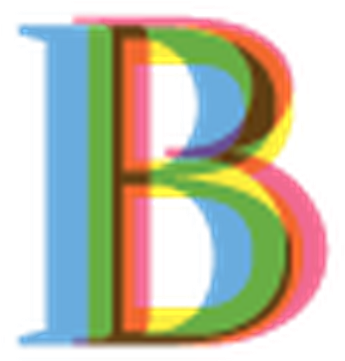 Four-color Alphabet Letters - Graphic Design (439x399)