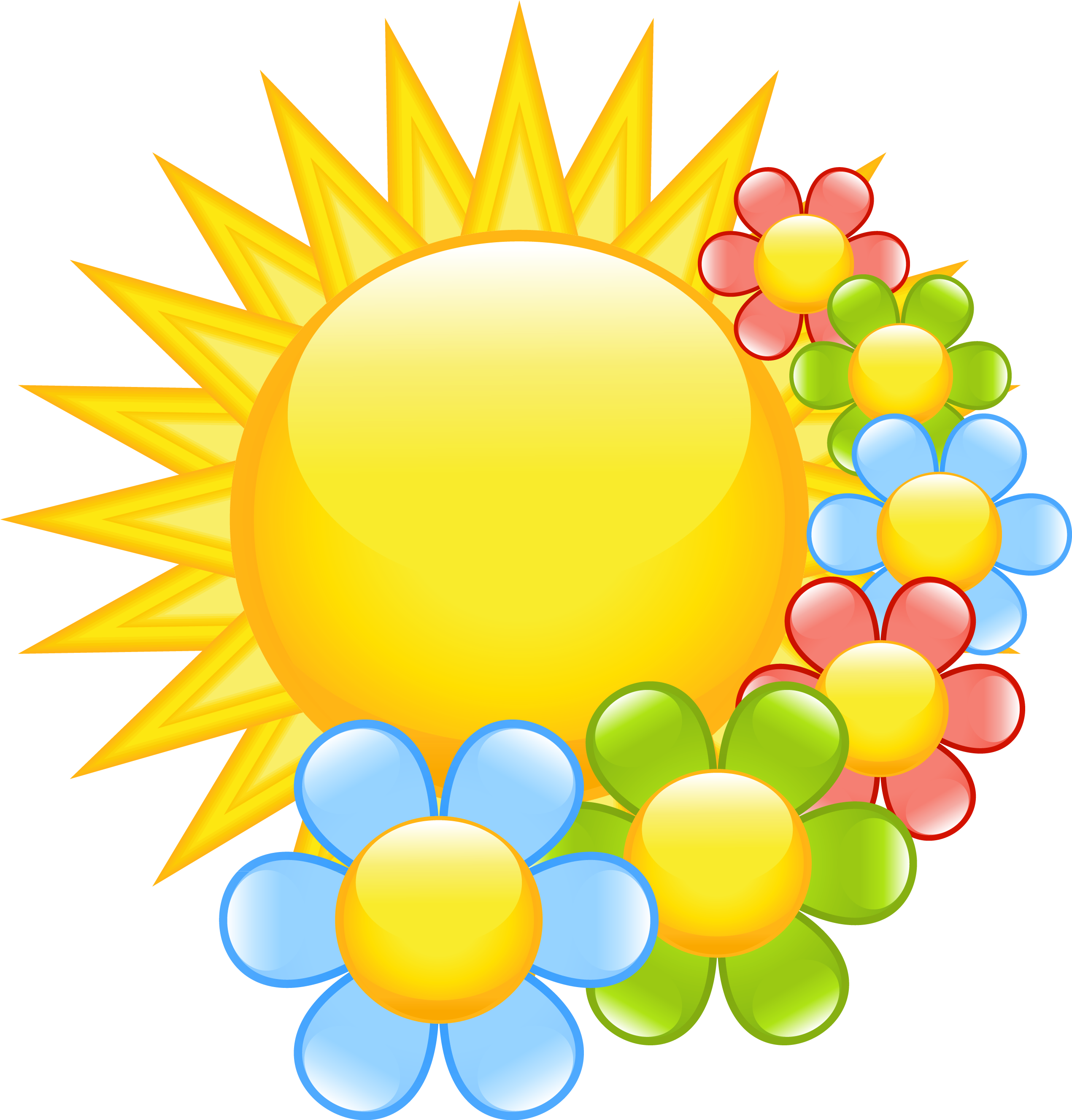 All Images From Collection - Sun And Clouds Clipart (2624x2769)