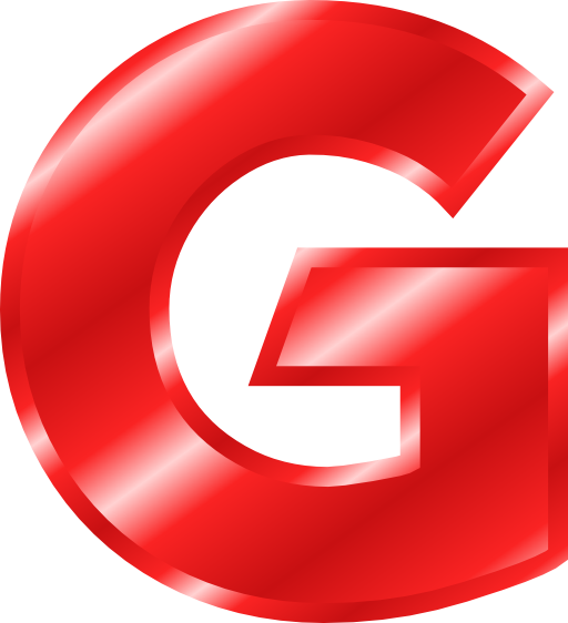 Effect Letters Alphabet Red - Letter G In Red (683x750)