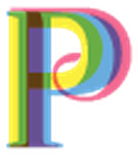 Four-color Alphabet Letters - Letter P Clip Art (341x399)