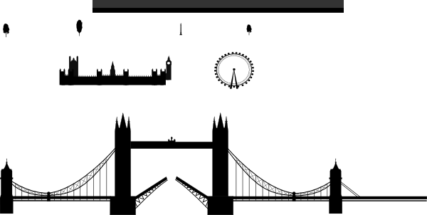 Tower Bridge London Png (600x302)