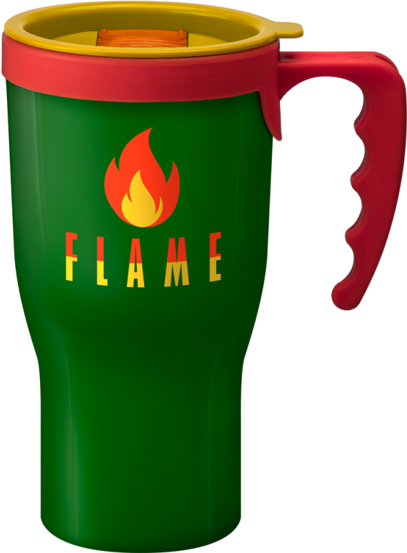 Branded Challenger Reusable Coffee Mug Green - Mug (800x800)