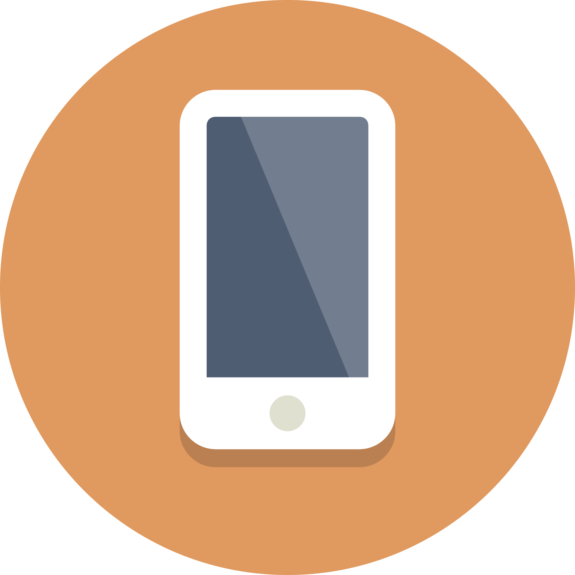 Open - Phone Icon Png Flat (2000x2000)