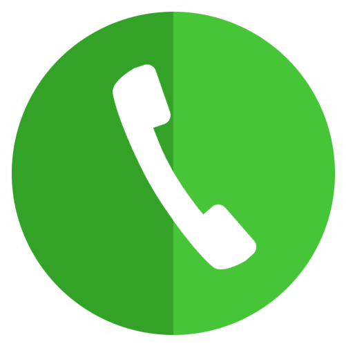 Blue Phone Icon Free Icons Download - Phone Icon Green Circle (512x512)