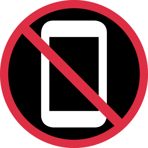 Twitter - No Cell Phone Emoji (512x512)