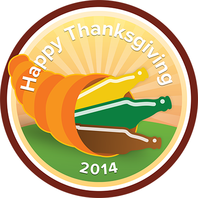 Happy Thanksgiving From Untappd - Maker's Mark (400x400)