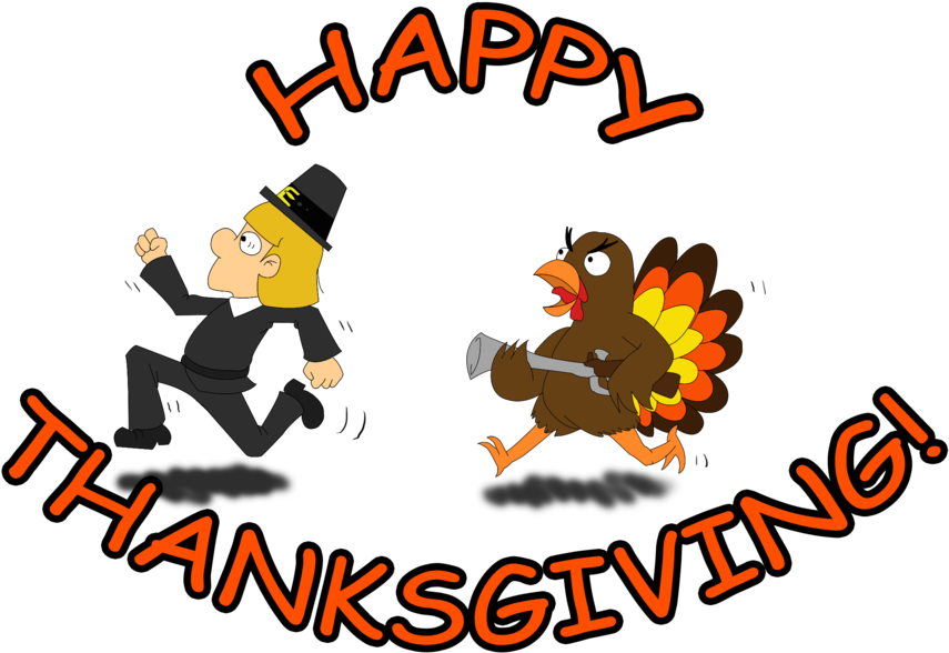 Happy Thanksgiving By Melissathehedgehog On Clipart - Happy Thanksgiving By Melissathehedgehog On Clipart (900x655)
