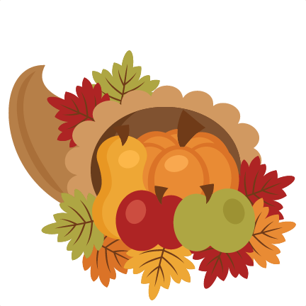 Thanksgiving Cornucopia Svg Scrapbook Cut File Cute - Cornucopia Clipart Png (432x432)