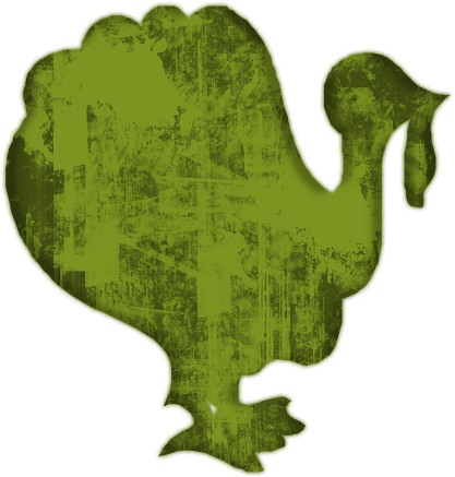 Turkey Clipart Green - Turkey Clipart Green (512x512)