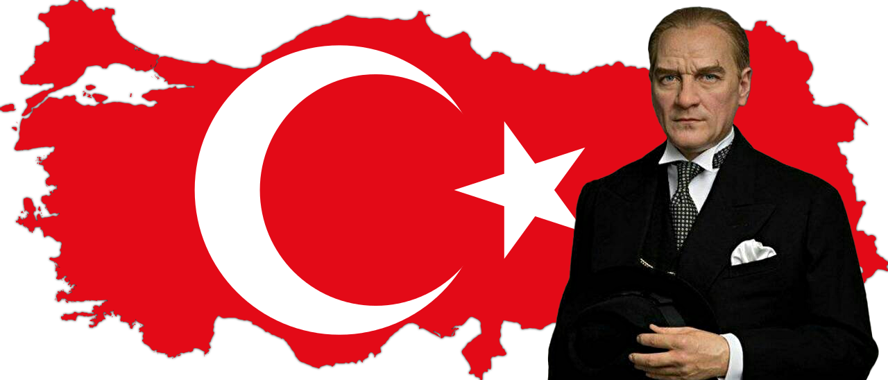 Ataturk Turkey Wallpaper By Tulparturkartist - Turkey The Country Clipart (1280x548)