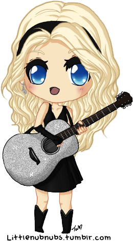 Taylor Swift Chibi By Turkey-wang - Taylor Swift Cute Drawing (267x481)