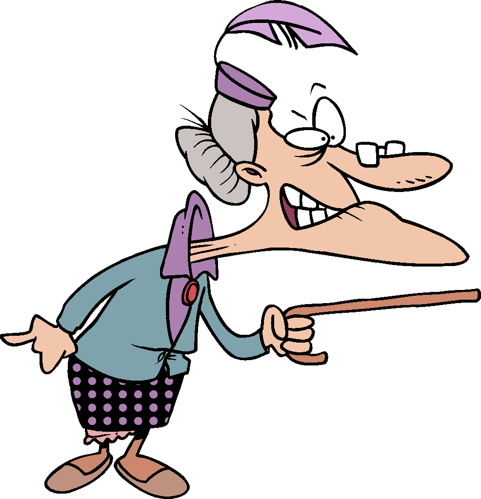 Funny Casino Cliparts - Happy Old Lady Clipart (986x1024)