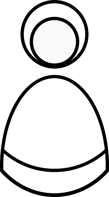 Muslim Woman, Person, Pilgrim, Muslim - Circle (357x640)