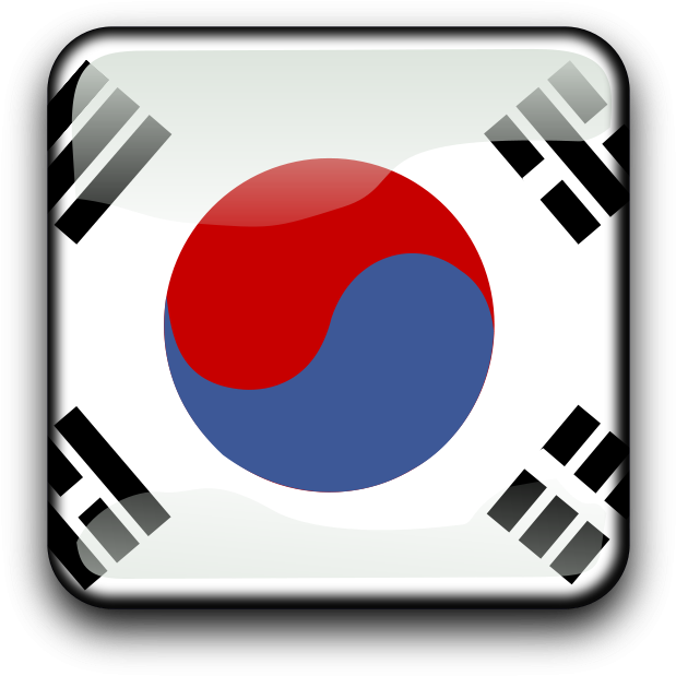 Flag Of South Korea Png Clip Arts - Korean Glossy Flag Trucker Hat, Adult Unisex, White (800x800)