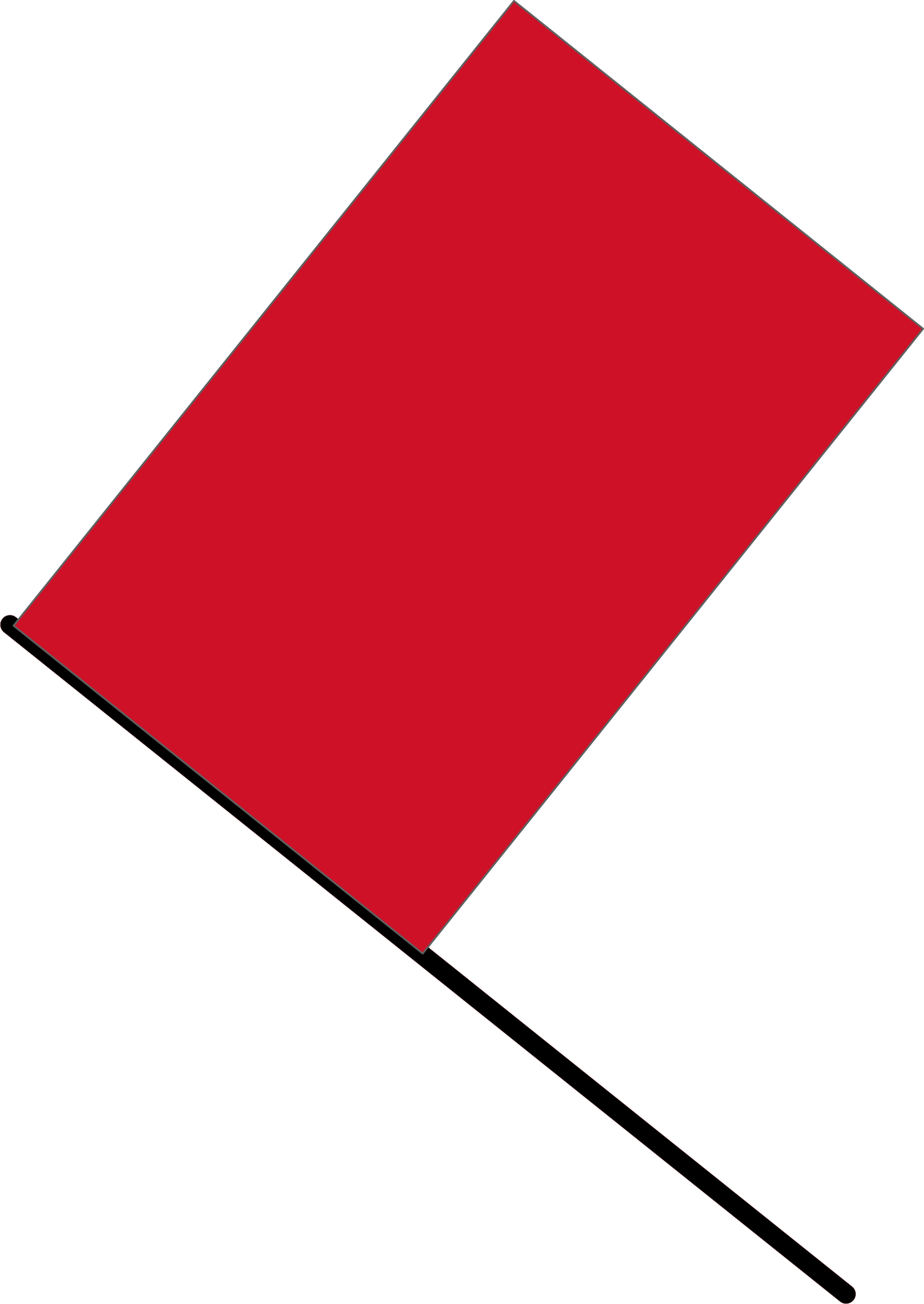 Red Flag Png Clip Arts - Red Flag Clip Art (1701x2400)