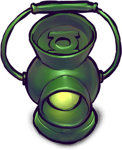 Format - Png - Green Lantern Transparent Lantern (512x512)