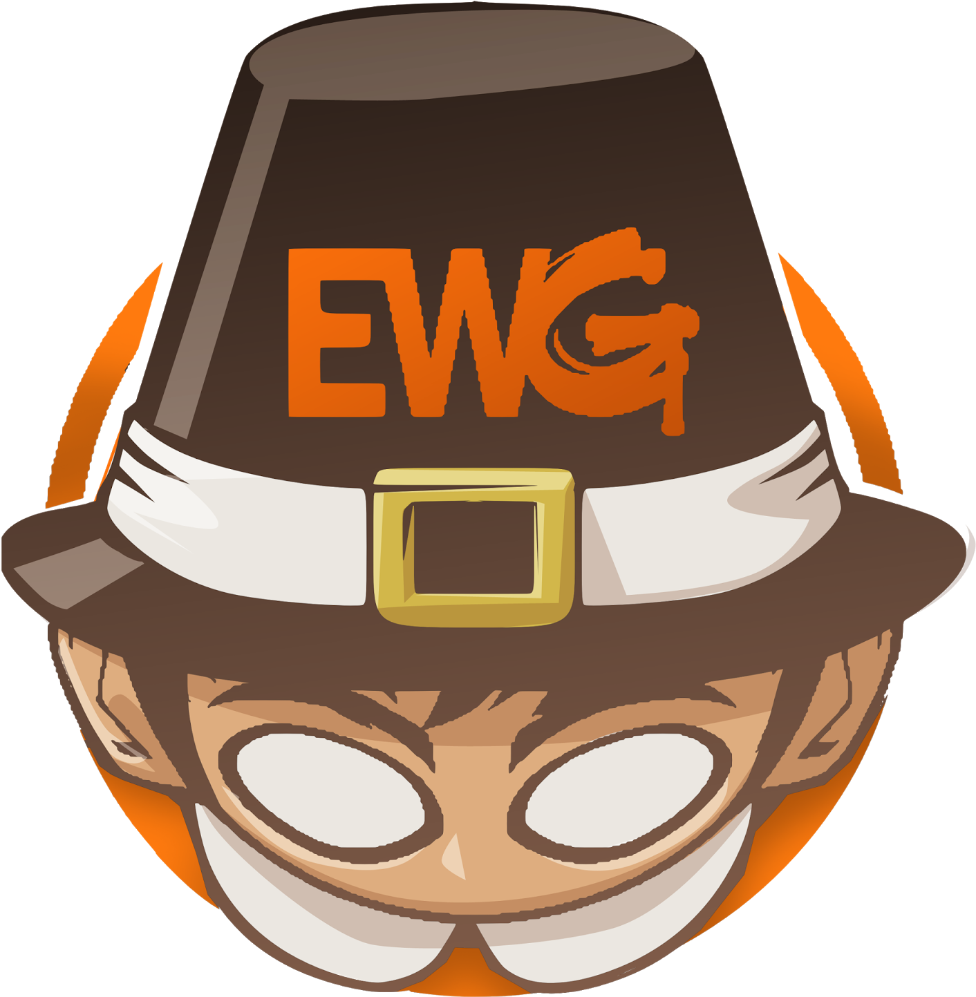 #thanksgiving #pilgrim #logo #vector - Ewg (1587x1600)
