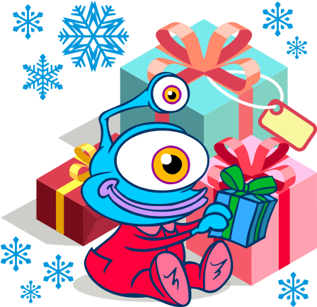 Free Holiday Videos & Crafts - Santa Claus (470x465)