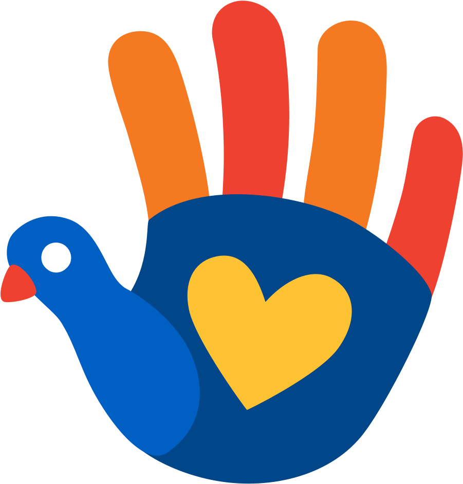 Venmo/aldi Friendsgiving Turkey Hand Emoji - Emoji Turkey (1000x1000)