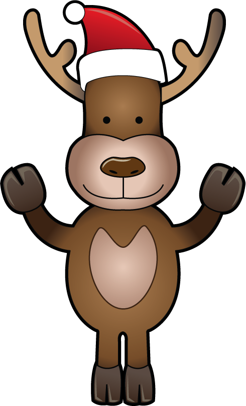 Funny Reindeer - Funny Reindeer (490x806)
