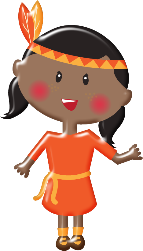 Pilgrimspocahontasclip Artthanksgivingclay Tutorialsindian - Pilgrims (468x819)