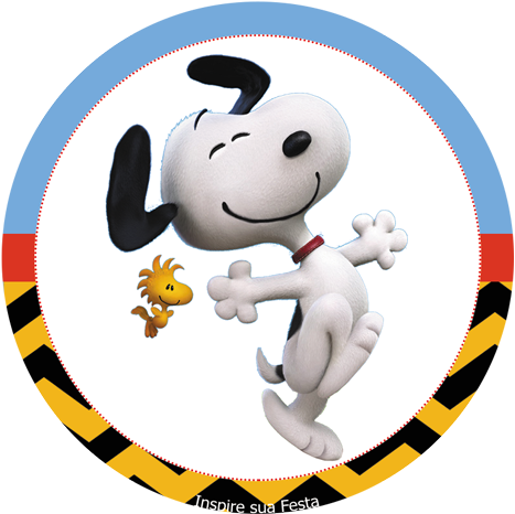 Snoopy Kit Festa Grátis Inspire Sua Festa ® - Tag Snoopy Png (710x710)