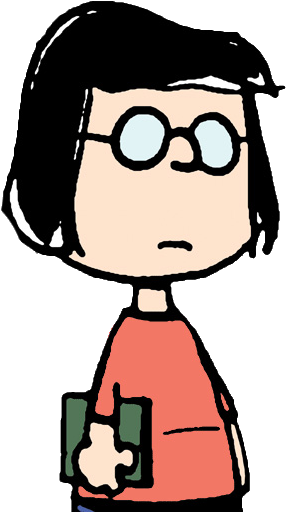 Marcie - Peanuts - Charlie Brown Characters Marcie (502x558)