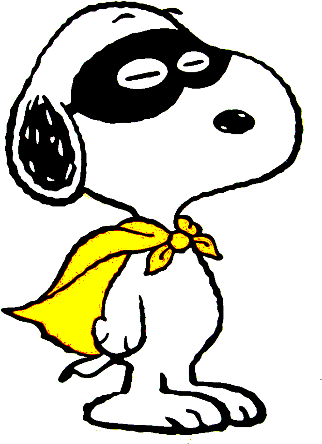 Masked Marvel By Bradsnoopy97-d9ivstd - Snoopy Masked Marvel (1102x1564)