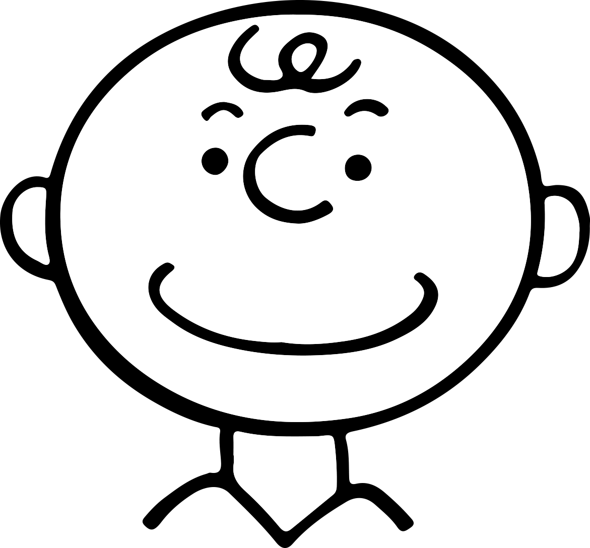 The Next Step Is To Draw Charlie's Smile - Draw Charlie Brown (1171x1088)