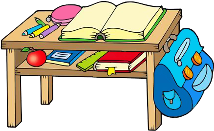 Obrázky Jsou Ve Formátu - School Table Clipart (446x273)