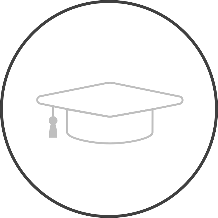 Spinque For Education - Circle With A Dot In The Middle (747x747)