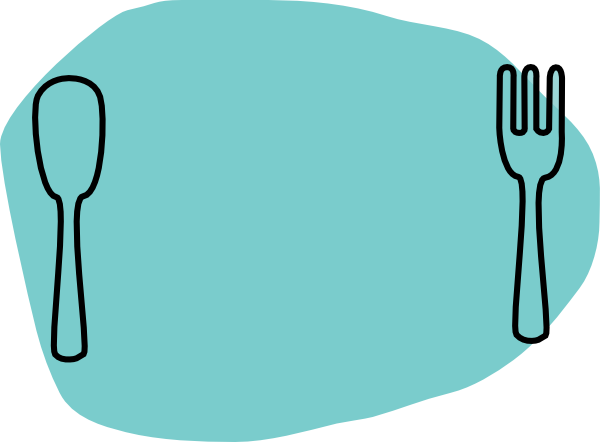 Dinner - Plate Clip Art (600x442)