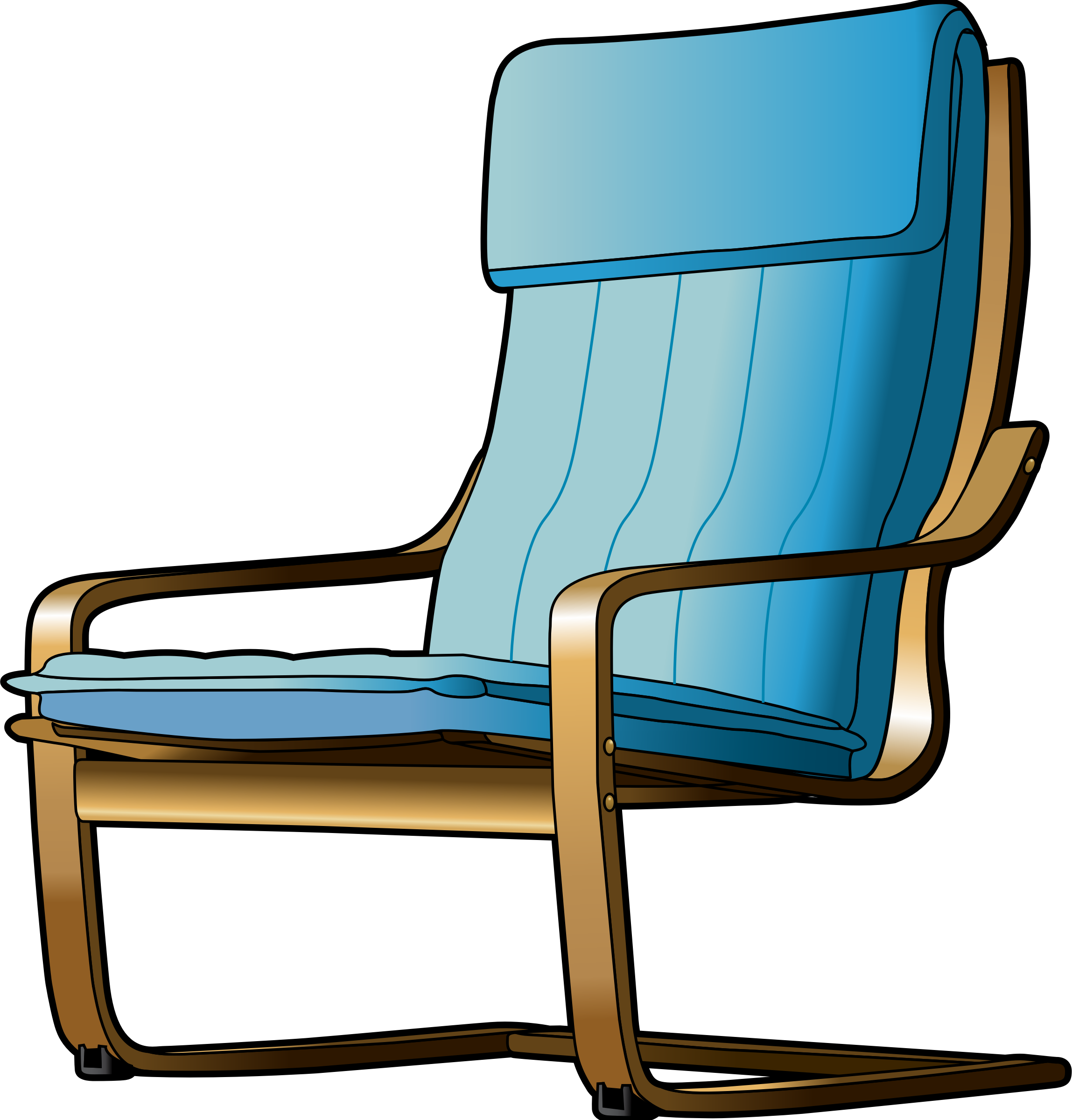 Chair Clipart Armchair - Seat Clipart (2297x2400)