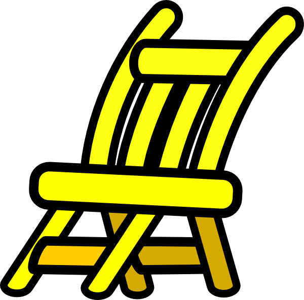 Chair Clip Art - Panda Bear (600x592)