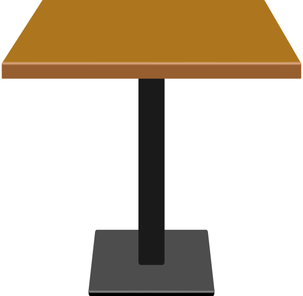 Table Vector Png (600x586)