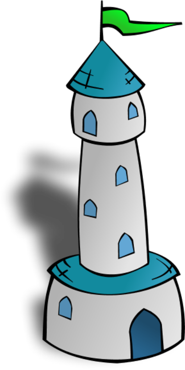 Eiffel Tower Clipart - High Tower Clipart (600x1196)