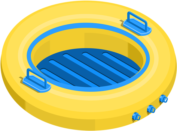 Inflatable Round Boat Transparent Png Clip Art Image - Inflatable Png (850x629)