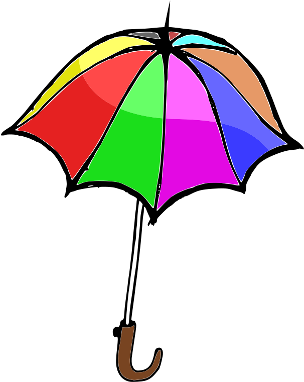Table Umbrella Clipart, Vector Clip Art Online, Royalty - Schirmclipart (780x900)