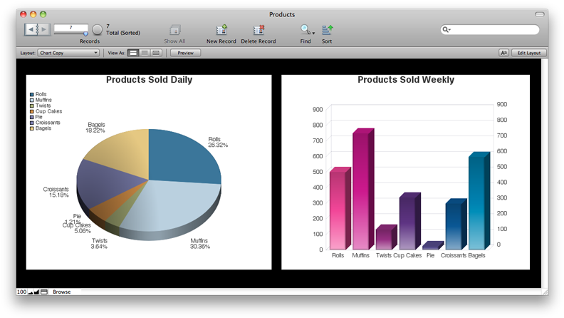 Filemaker Pro Table Clipart - Screenshot (800x454)