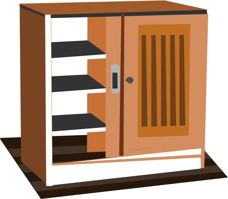Cupboard Clipart - Cupboard Clipart (800x800)