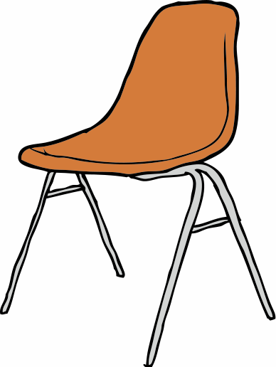 Chair Clip Art - Chair Clipart (388x516)