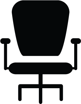 Office Chair, Furniture, Interior Icon - Furniture (800x800)