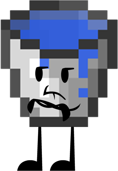 Minecraft Clipart Bucket Water - Minecraft Eimer (426x576)