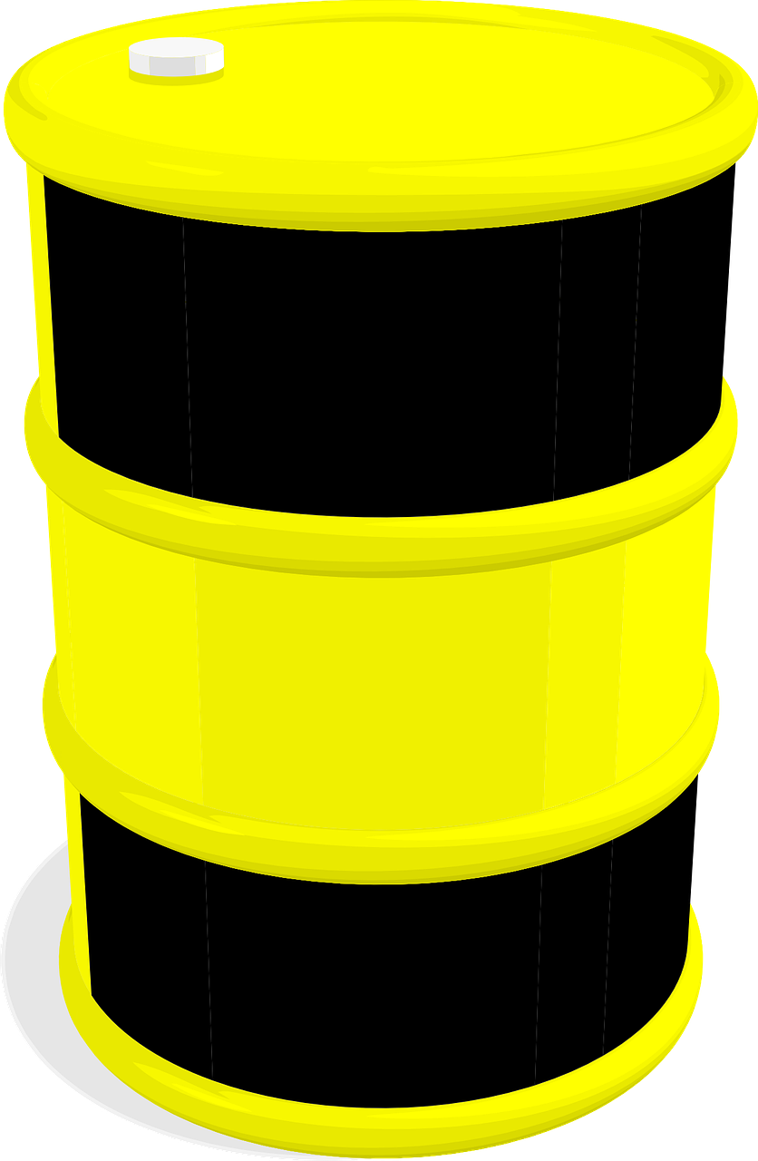 Barrel Clipart Water Drum - Yellow Barrel Png (836x1280)