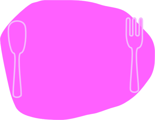 Dinner Plate Clip Art At Clkercom Vector - Clip Art (600x463)