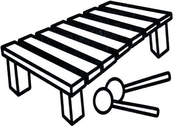 Xylophone Musical Instrument Percussion - Xylophone Musical Instrument Percussion (720x600)