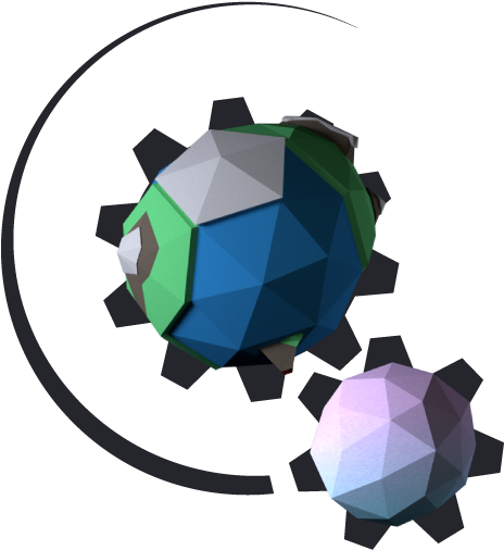 Lunar Clipart Earth Moon - Mechanic Earth (600x600)