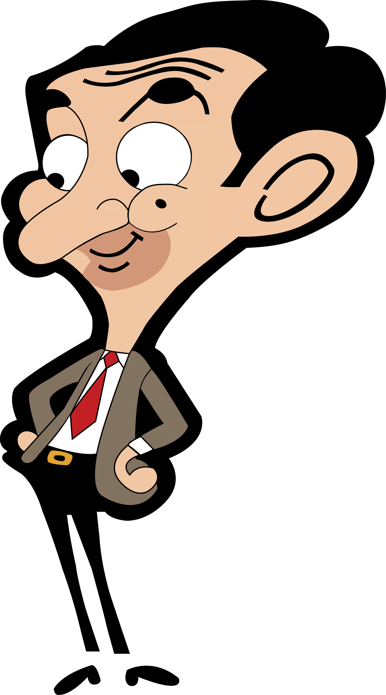Mr Bean - Png, Clipart - Mr Bean Cartoon Png - (1339x2407) Png Clipart  Download