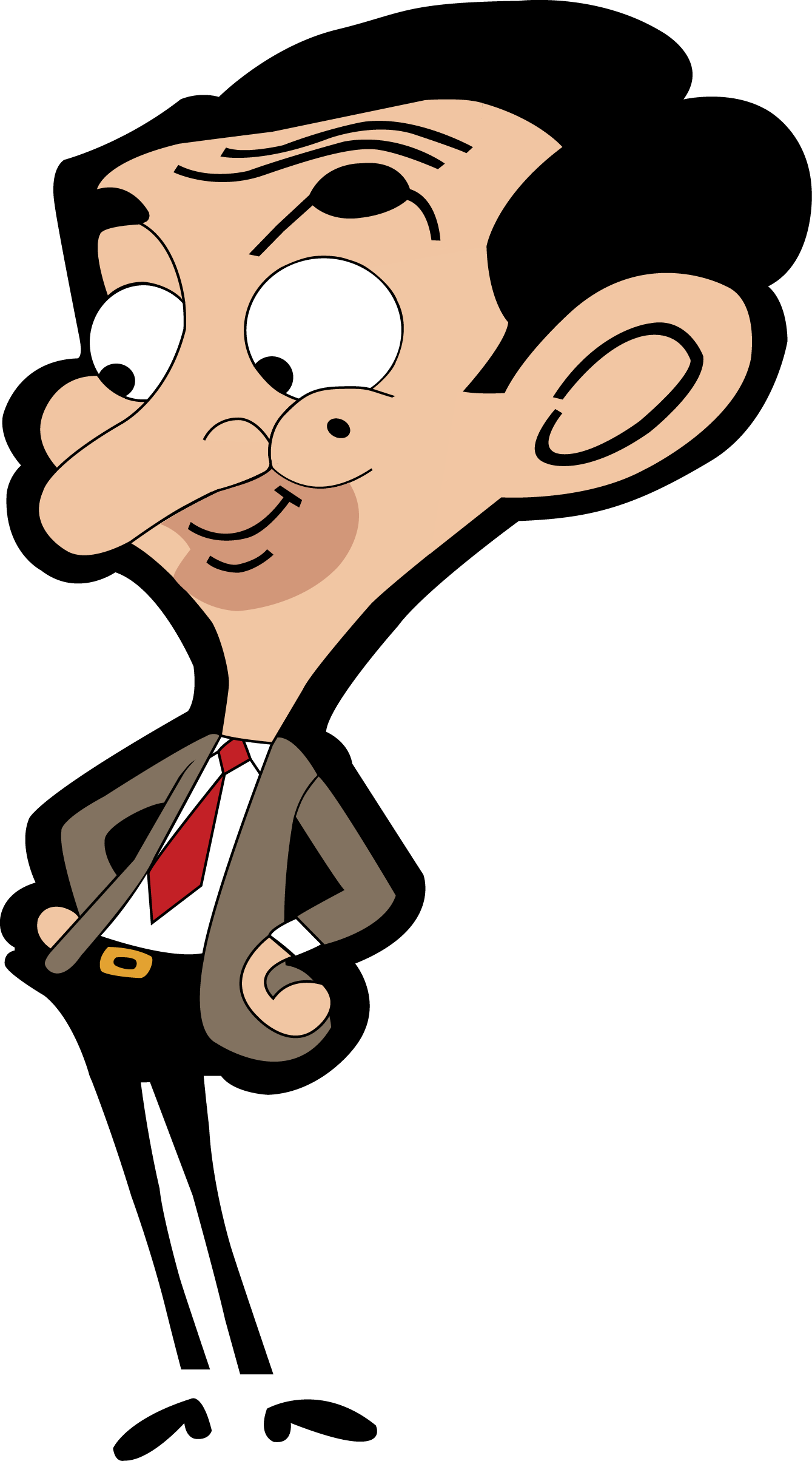 Mr Bean - Png, Clipart - Mr Bean Cartoon Png (1339x2407)